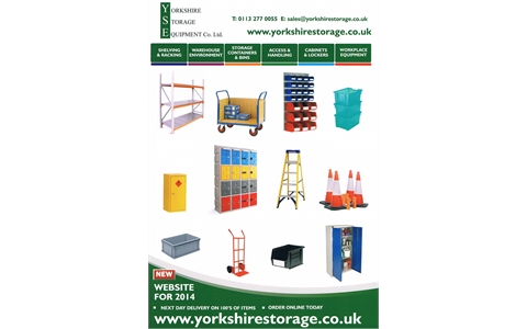 Yorkshire Storage Launches New Catalogue