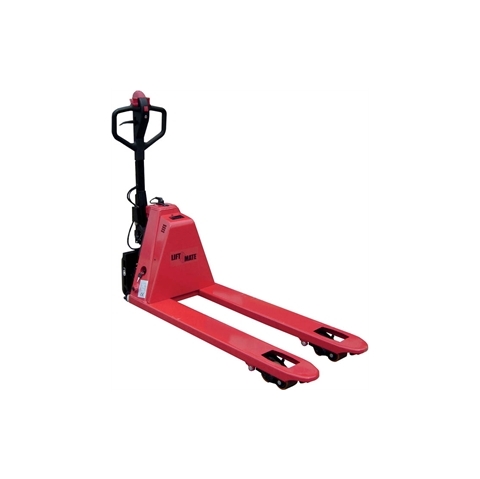 Semi-Electric Pallet Truck - Capacity: 1500kg - Fork Length: 1150mm - Width Over Forks: 540mm - Lift Height 85-205mm