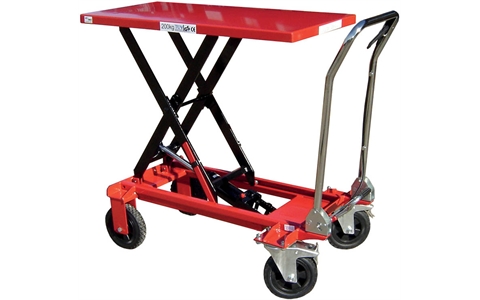Mobile Scissor Lift Table - Lift Height: 340-1000mm - Weight: 70kg - Capacity: 200kg