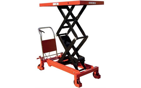 Mobile Scissor Lift Table - Lift Height: 485-1500mm - Weight: 181kg - Capacity: 800kg